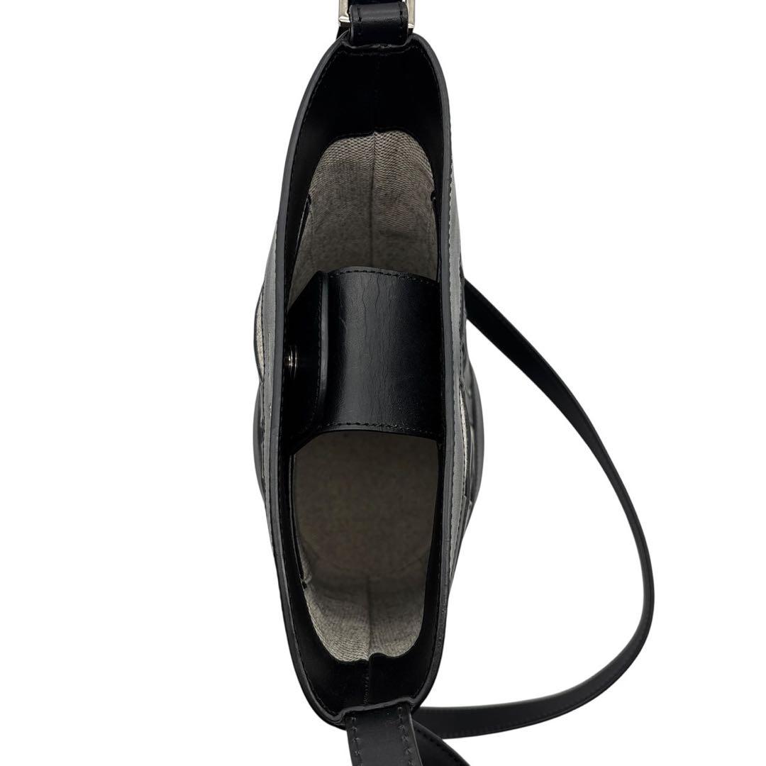 極美品◎ ヒロフ エスティーバ 斜めがけ可 ショルダーバッグ バケツ型