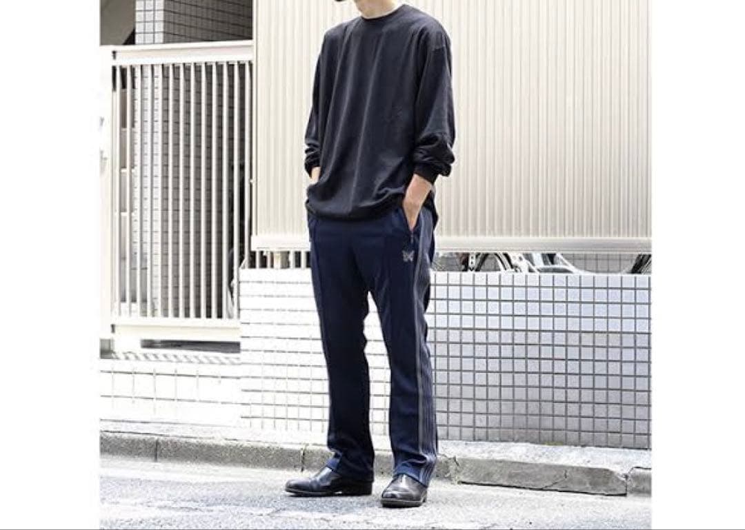 Needles トラックパンツ　navy 美品