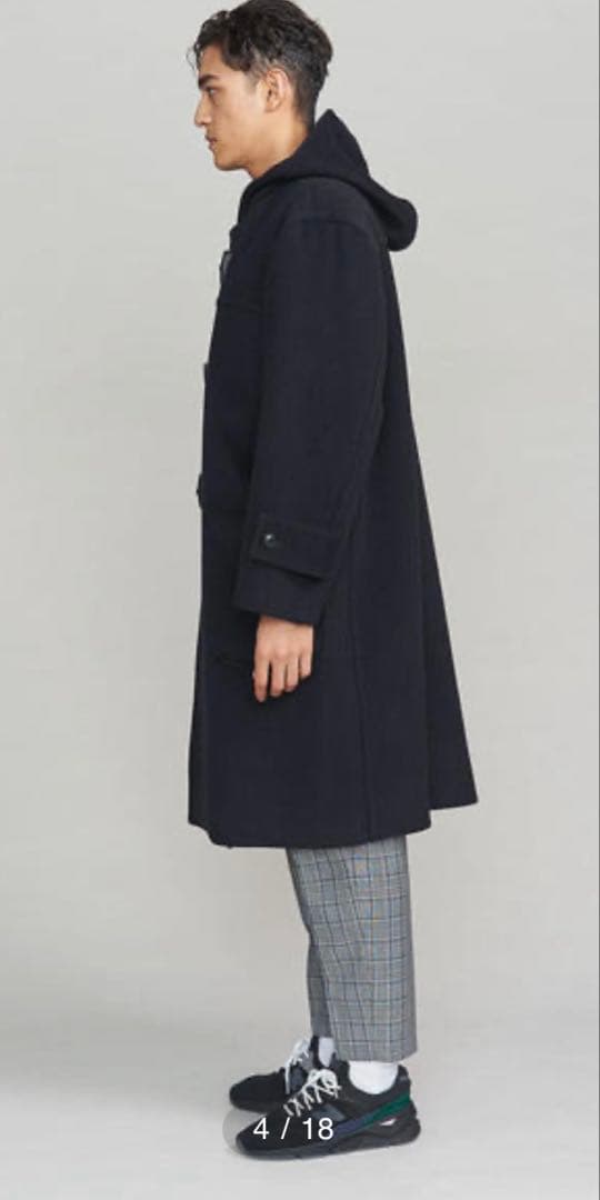 BEAUTY&YOUTH UNITED ARROWSのメルトンダッフルコート