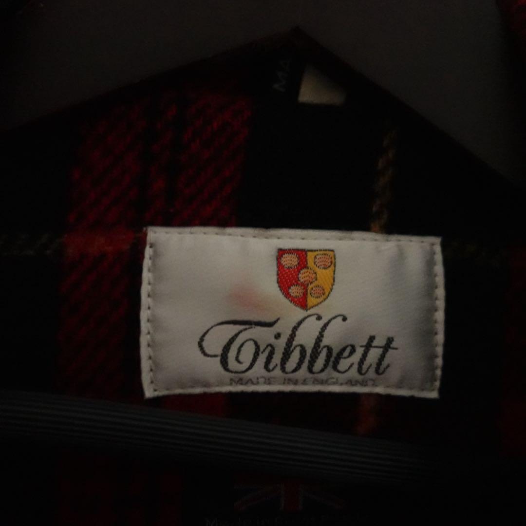 1980s Tibett ショートダッフルコート　ネイビー　イングランド製