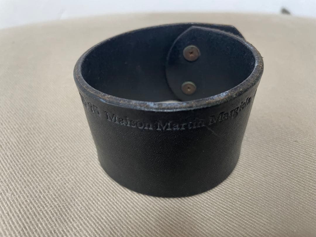 メゾンマルタンマルジェラ レザーブレスレット