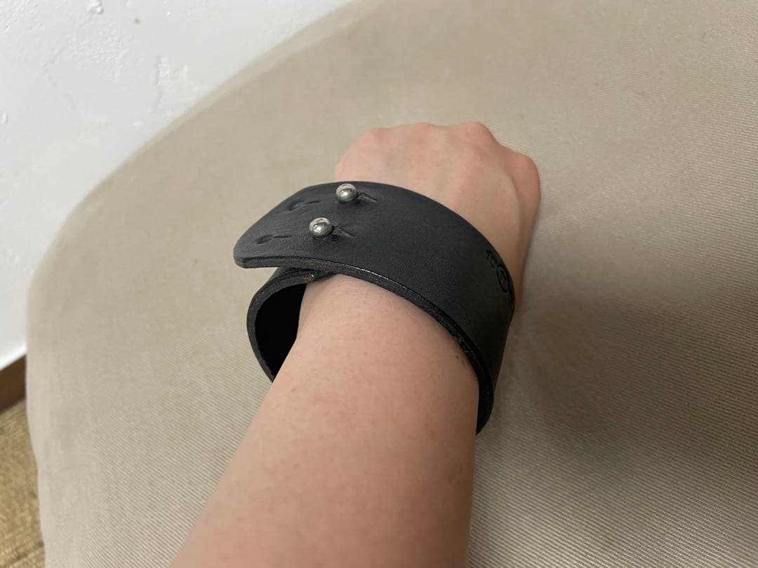 メゾンマルタンマルジェラ レザーブレスレット