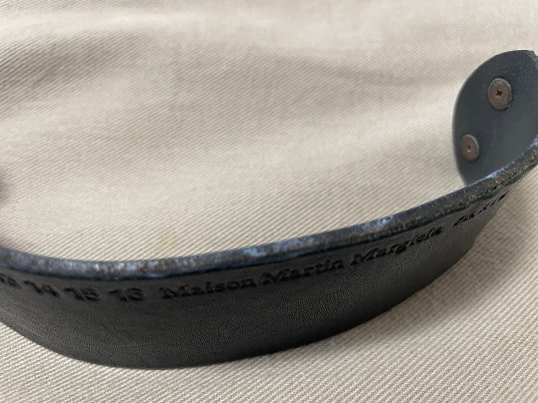 メゾンマルタンマルジェラ レザーブレスレット