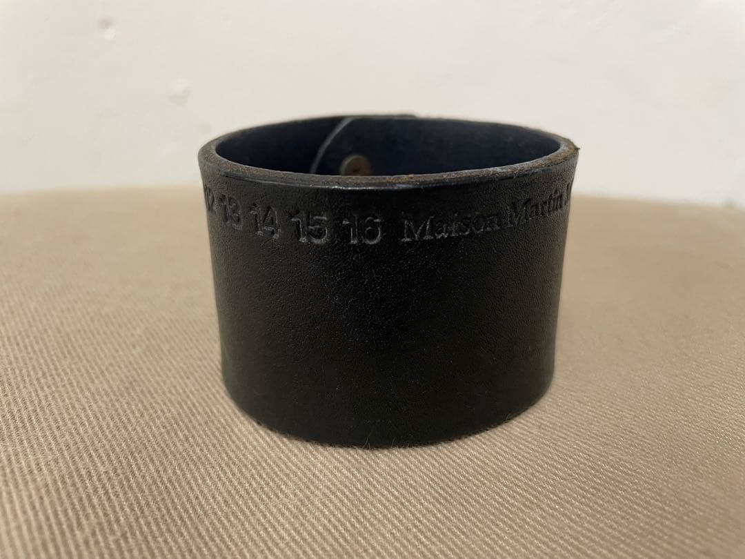 メゾンマルタンマルジェラ レザーブレスレット