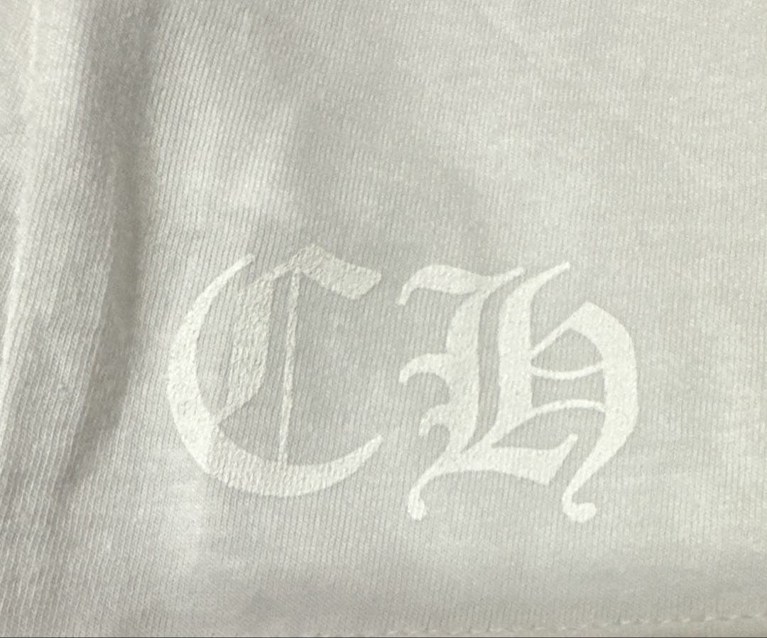 新品　クロムハーツ(chrome hearts) ネックロゴプリント L