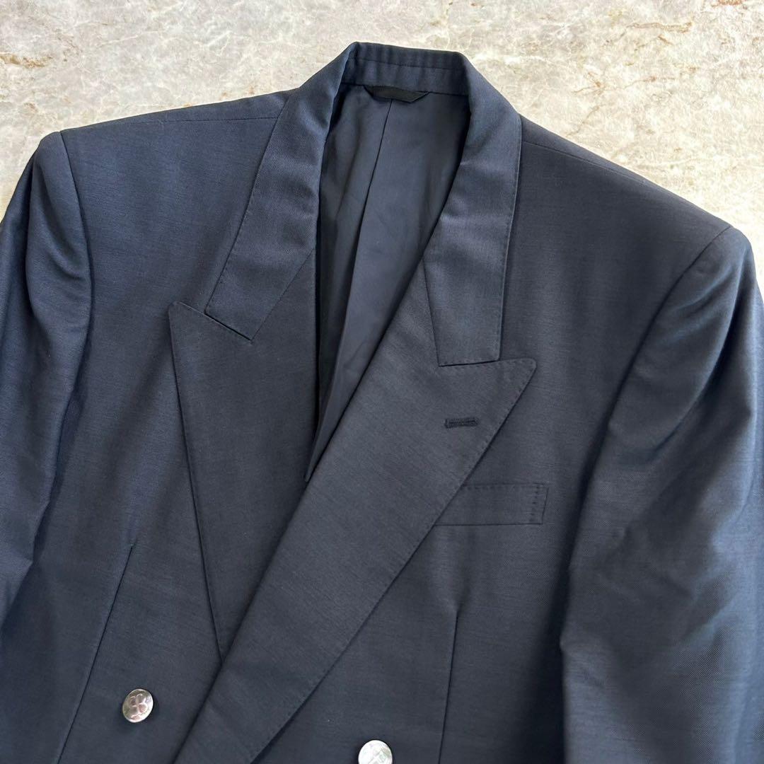 BALENCIAGA バレンシアガ モヘア混 ウール ダブル セットアップスーツ