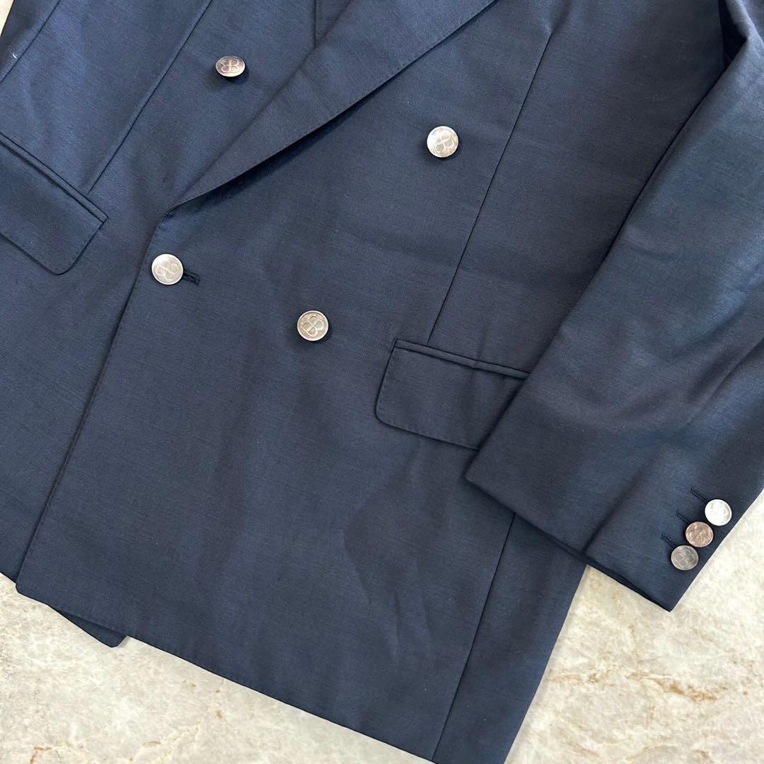 BALENCIAGA バレンシアガ モヘア混 ウール ダブル セットアップスーツ