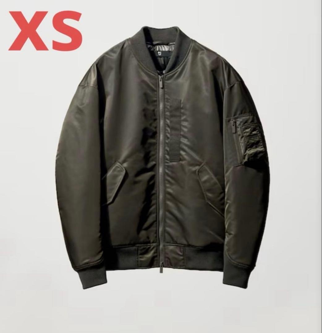 ユニクロ　+J ハイブリッドダウンオーバーサイズMA－1