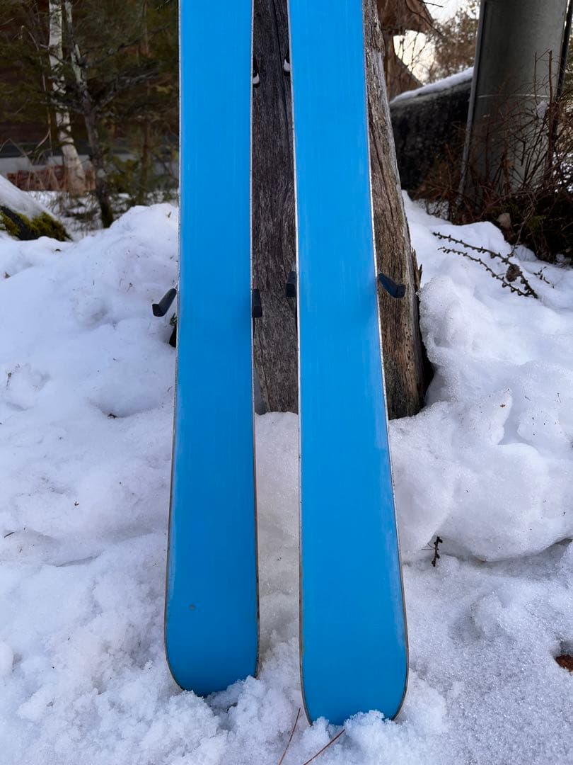 キッズ用　KLINT カラフルスキー板 ビンディング付き　110cm