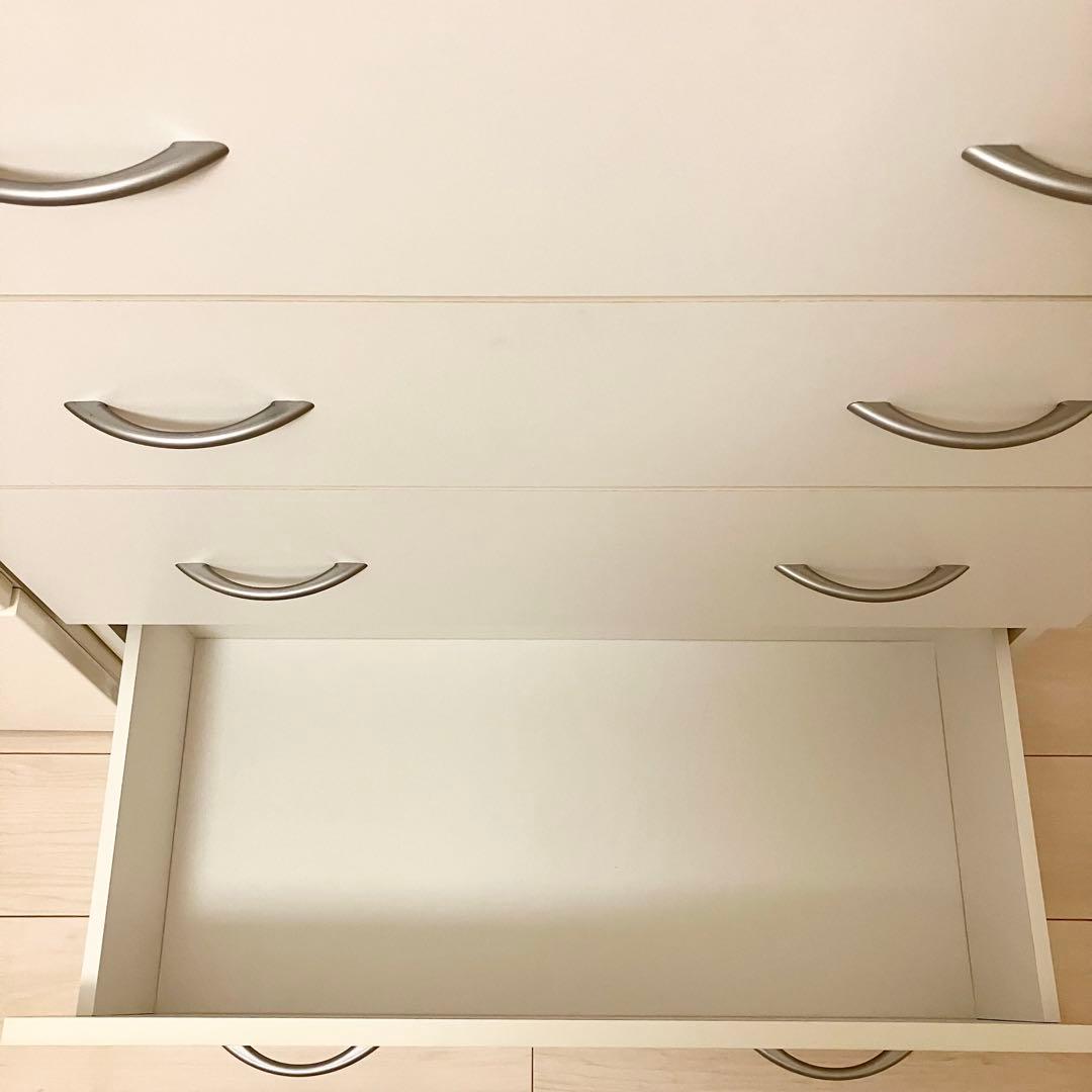 【匿名配送】ニトリ 4段チェスト NTHP CH9080 WH ホワイト 白