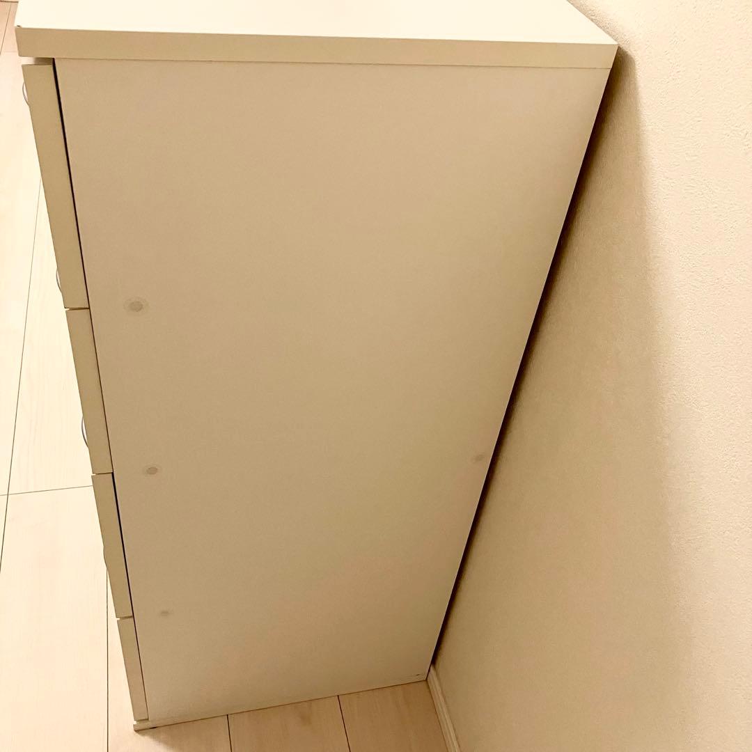 【匿名配送】ニトリ 4段チェスト NTHP CH9080 WH ホワイト 白