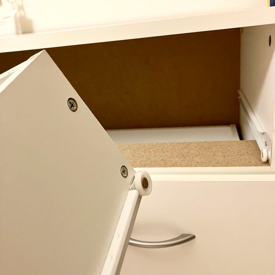 【匿名配送】ニトリ 4段チェスト NTHP CH9080 WH ホワイト 白