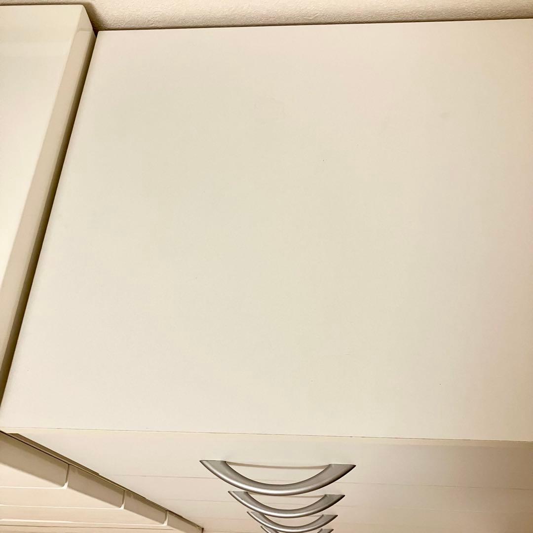 【匿名配送】ニトリ 4段チェスト NTHP CH9080 WH ホワイト 白