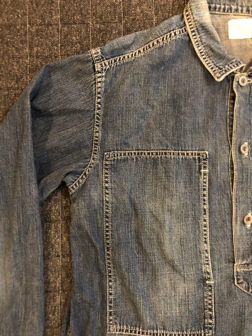 US ARMY M-35 米軍　デニム　プルオーバー　インディゴ