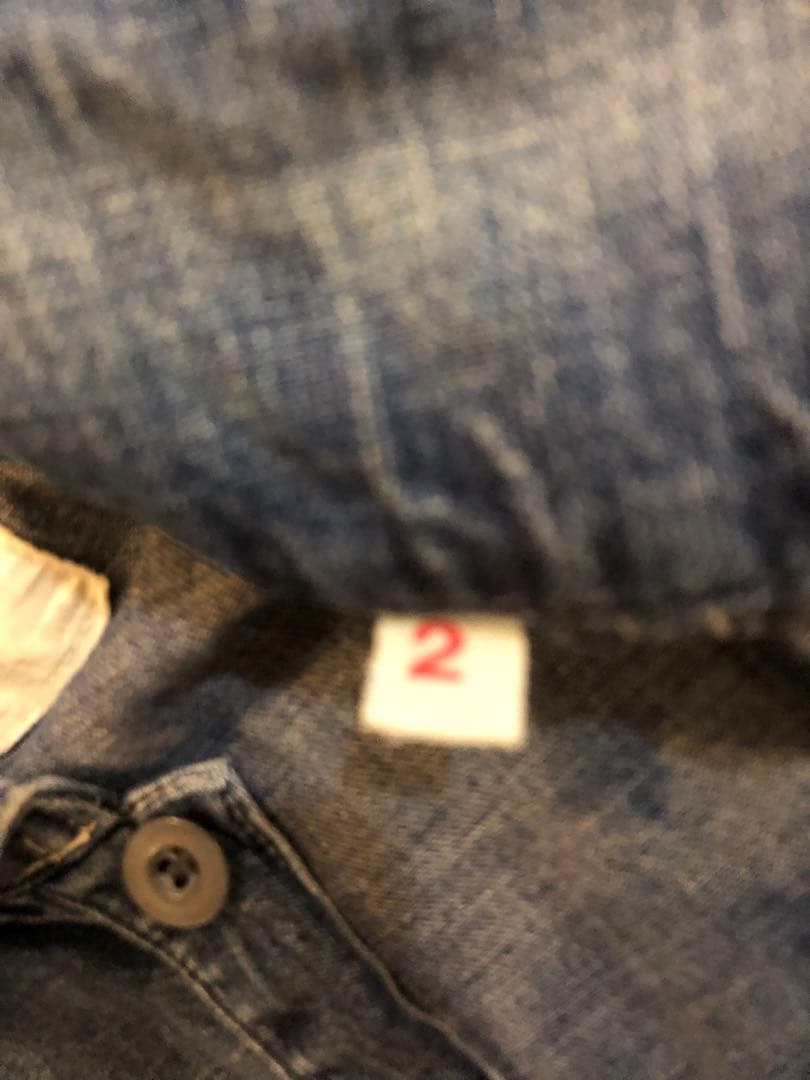 US ARMY M-35 米軍　デニム　プルオーバー　インディゴ