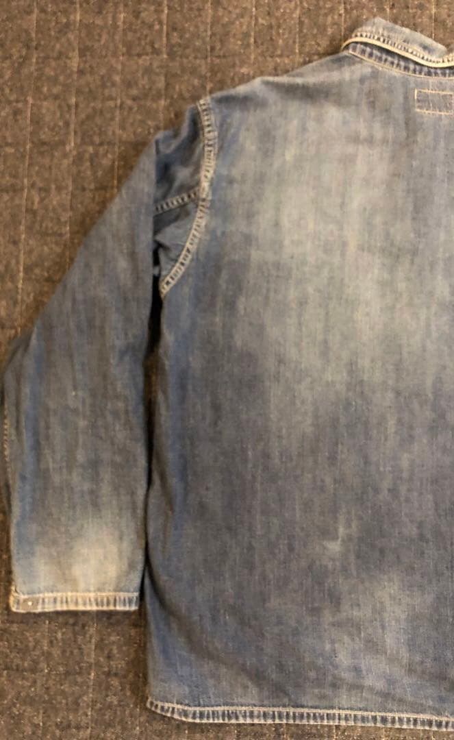 US ARMY M-35 米軍　デニム　プルオーバー　インディゴ