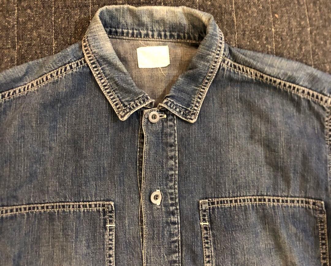 US ARMY M-35 米軍　デニム　プルオーバー　インディゴ