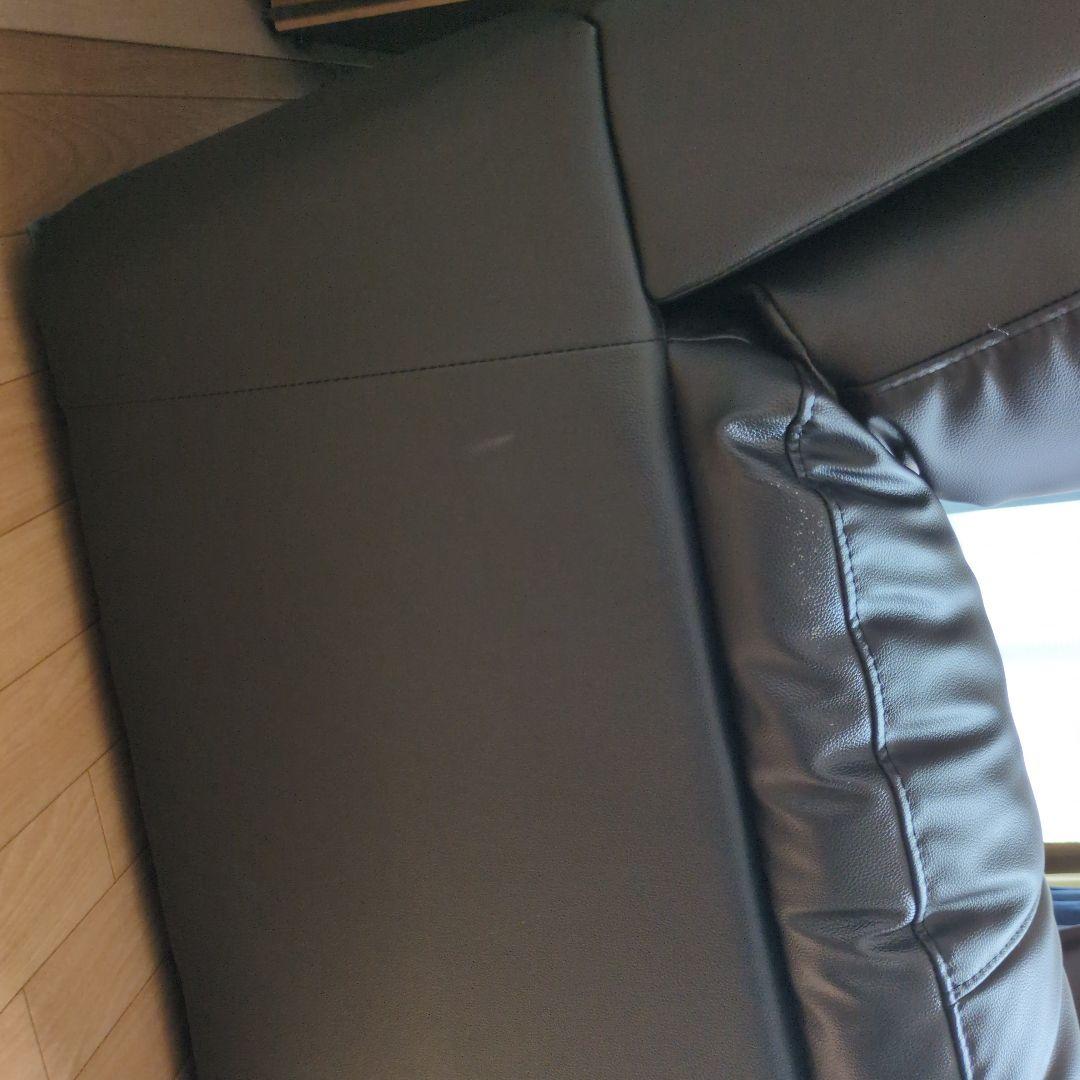 ニトリ人工革3人掛けソファー　定価約8万　送料込
