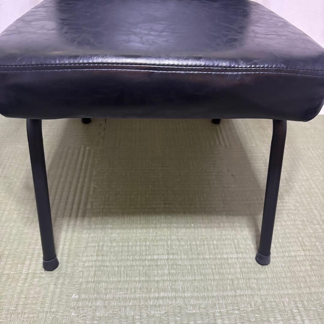 ダイニングチェア　ダイニングソファー　黒　ブラック　バーネイションソファ