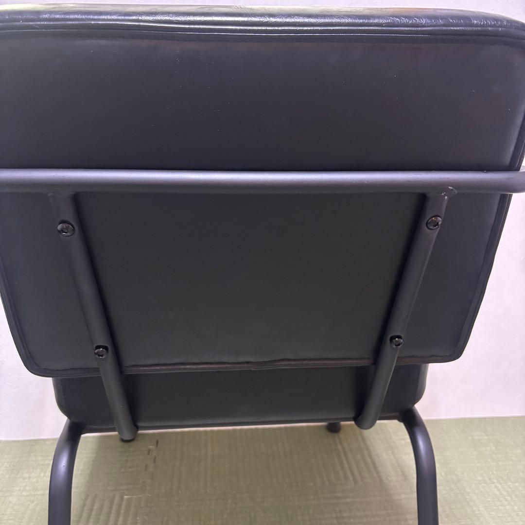 ダイニングチェア　ダイニングソファー　黒　ブラック　バーネイションソファ