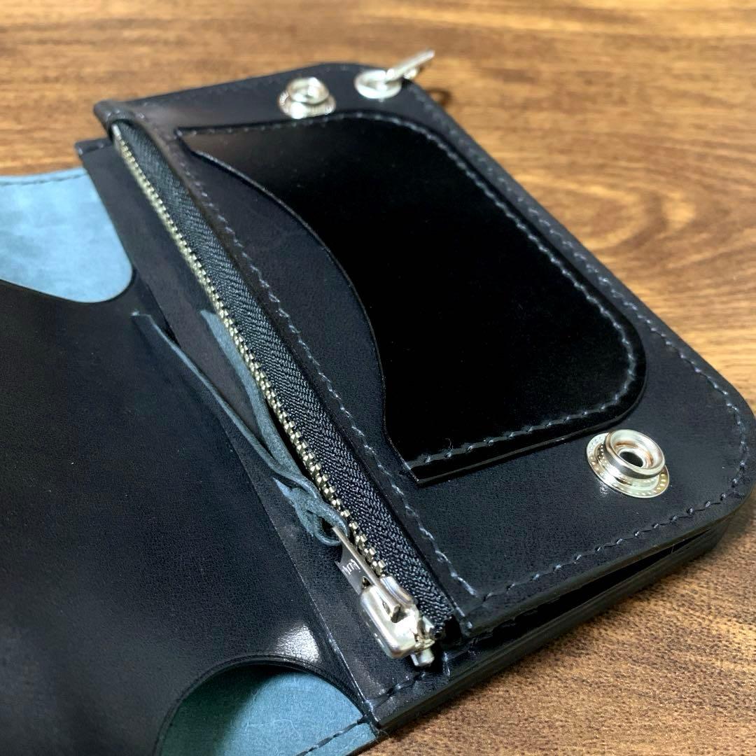 トラッカーウォレット　コードバン×栃木サドル　⭐︎CA008