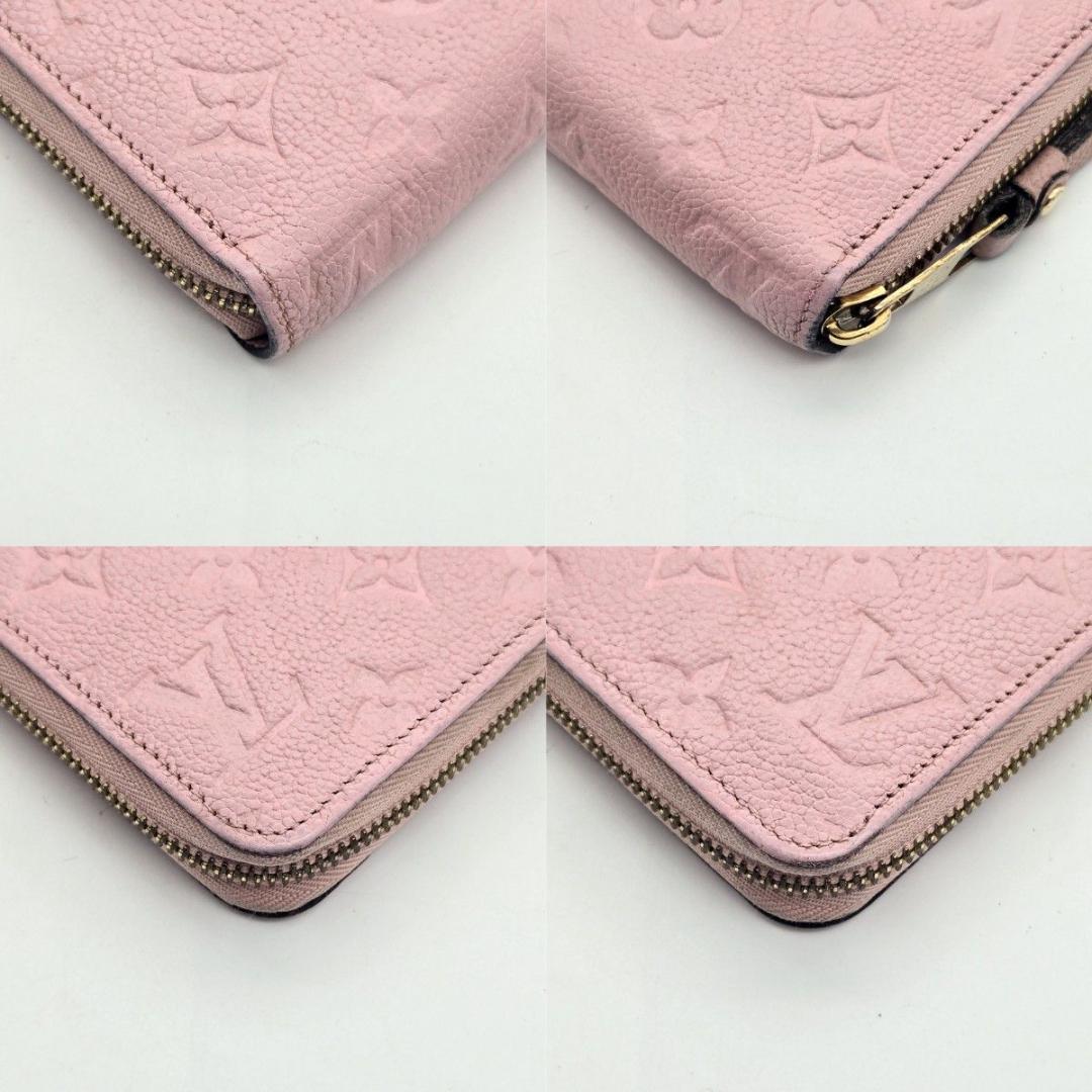 ルイヴィトン 長財布 アンプラント ジッピーウォレット 新型 ピンク A675
