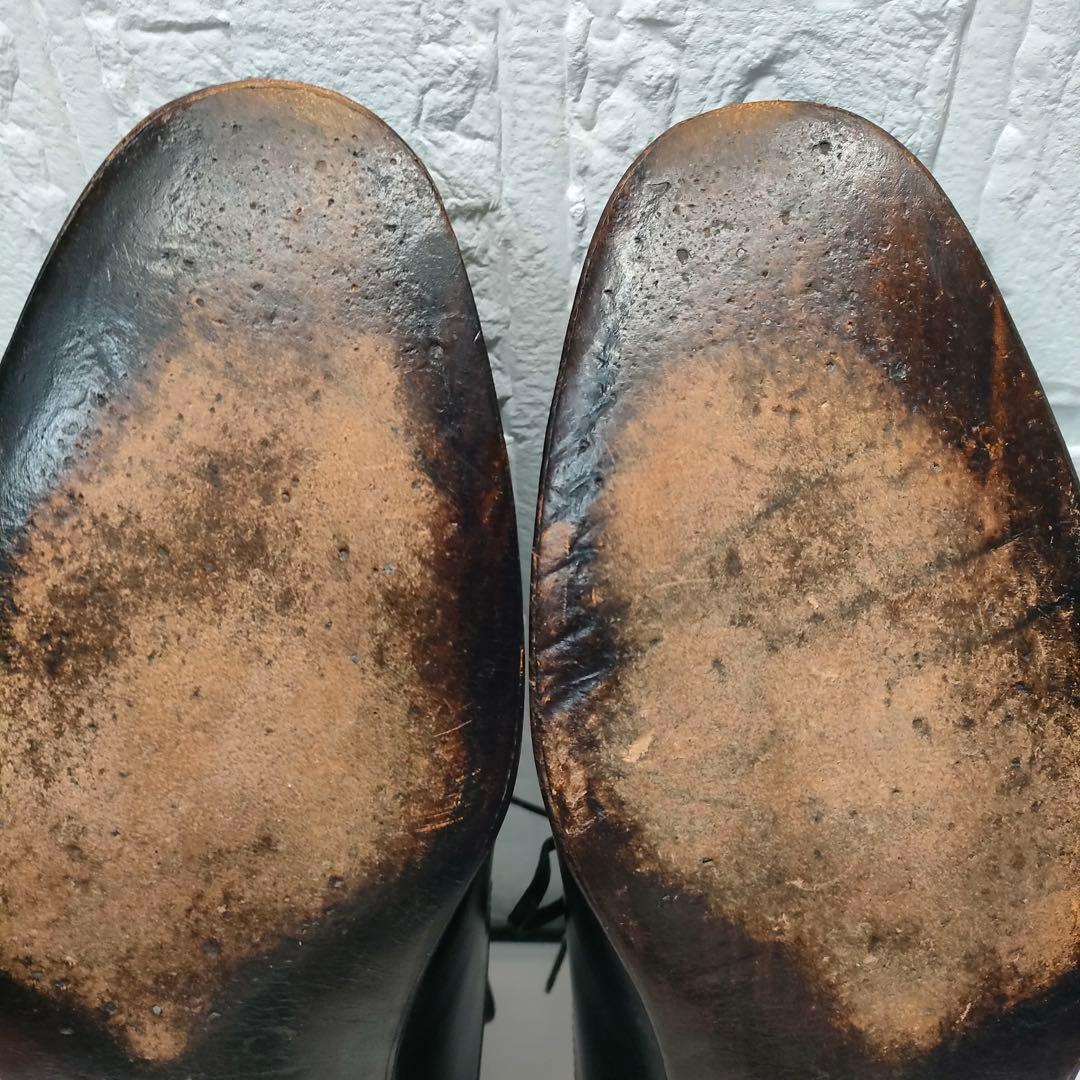 Sergio Rossi　セルジオロッシ　プレーントゥ　ブラック　25.5cm