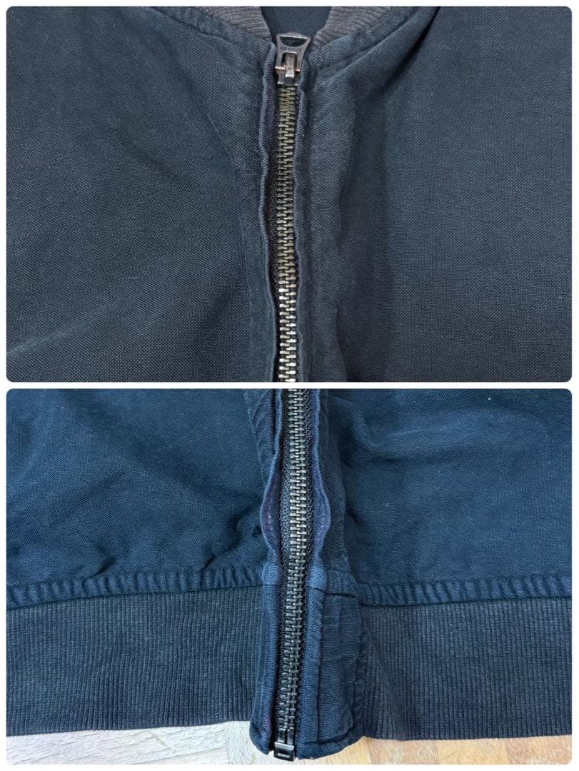 POLO Ralph Lauren コットンフライトジャケット ブラックS24b