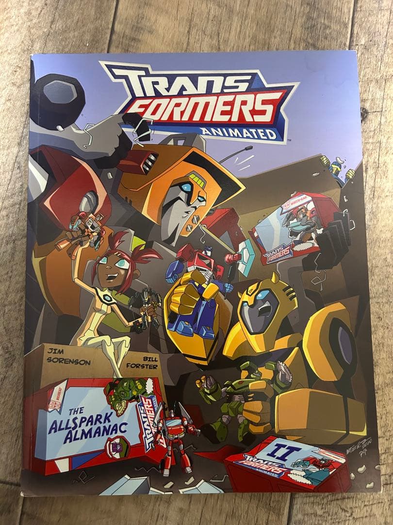 トランスフォーマー アニメイテッド　設定資料集　2冊セット　痛みあり