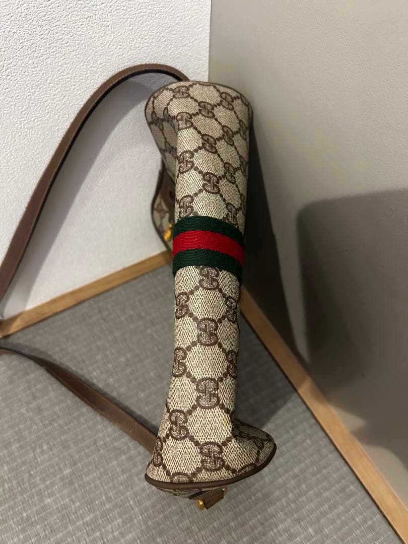 美品　GUCCI　グッチ　オールドグッチ　シェリーライン　ショルダーバッグ　レア
