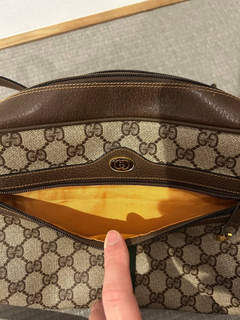 美品　GUCCI　グッチ　オールドグッチ　シェリーライン　ショルダーバッグ　レア