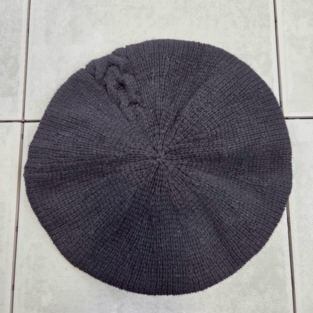 Y's KNITTED LAMBSWOOL BERET ワイズ ニット ベレー帽