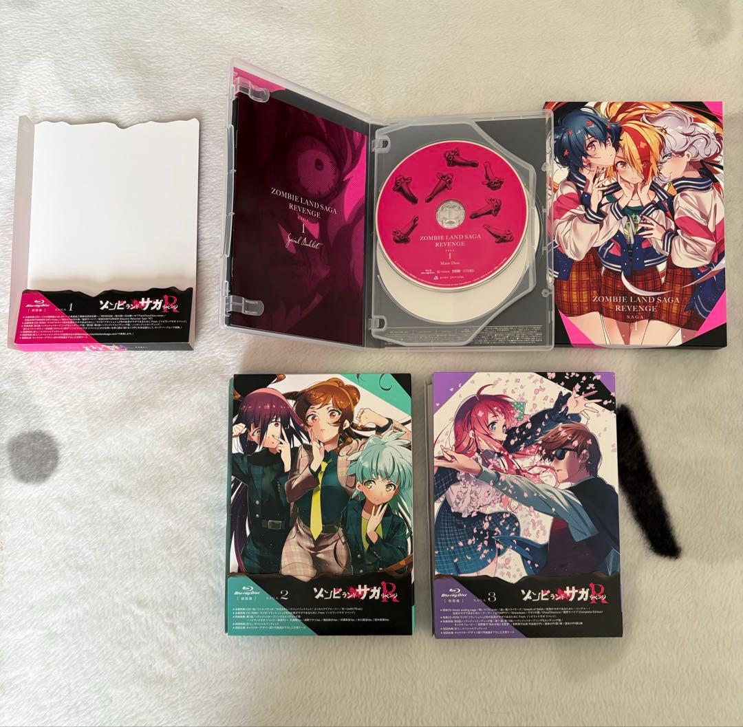 アニメ ゾンビランドサガ 1期2期 初回限定版 Blu-ray 全巻セット