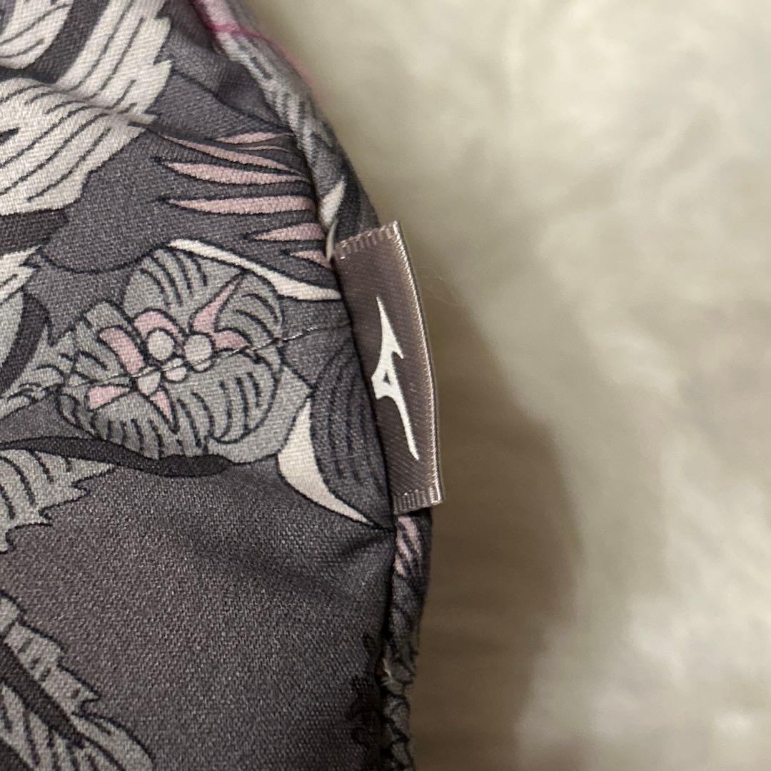 パール　ミズノ× リバティ　フード付き　ダウンベスト