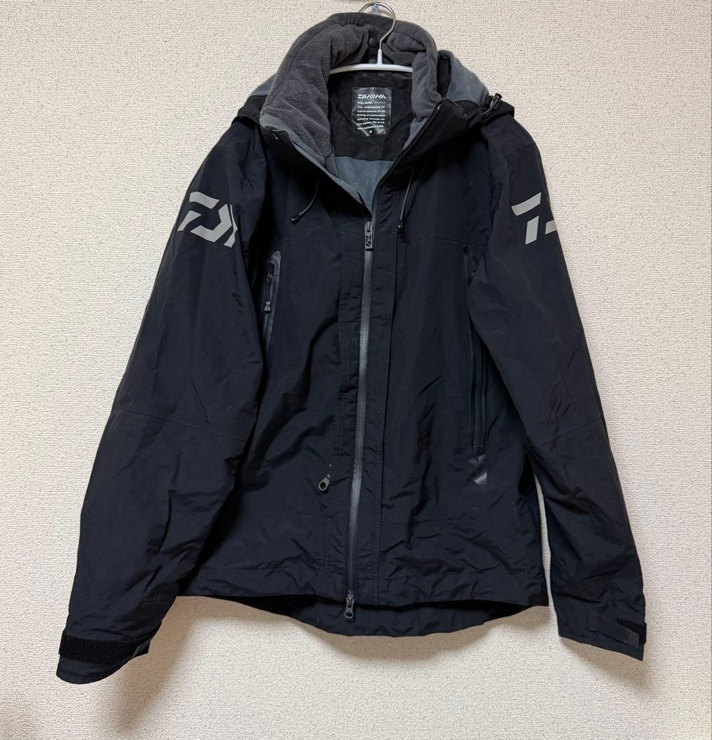 ダイワ　ジャケット　インナージャケット付き　メンズM 腕ロゴ　ゴアテックス　黒