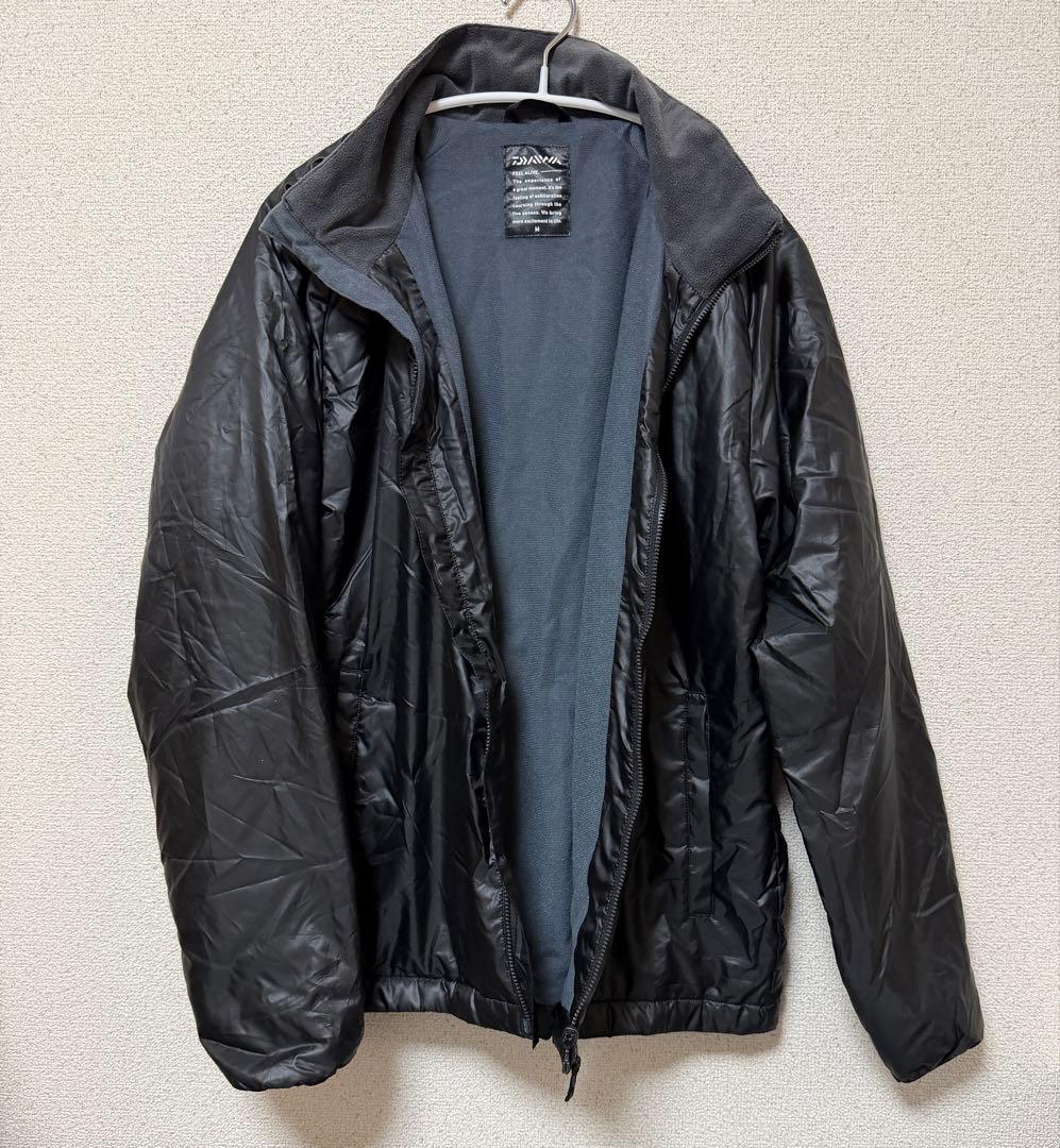 ダイワ　ジャケット　インナージャケット付き　メンズM 腕ロゴ　ゴアテックス　黒