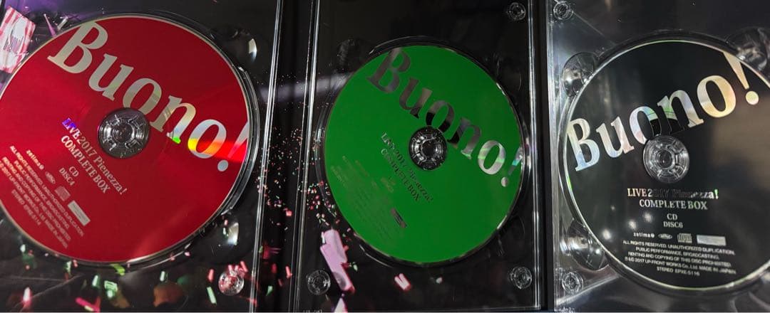 ミュージック Buono! LIVE2017 Pienezza! COMPLETE BOX