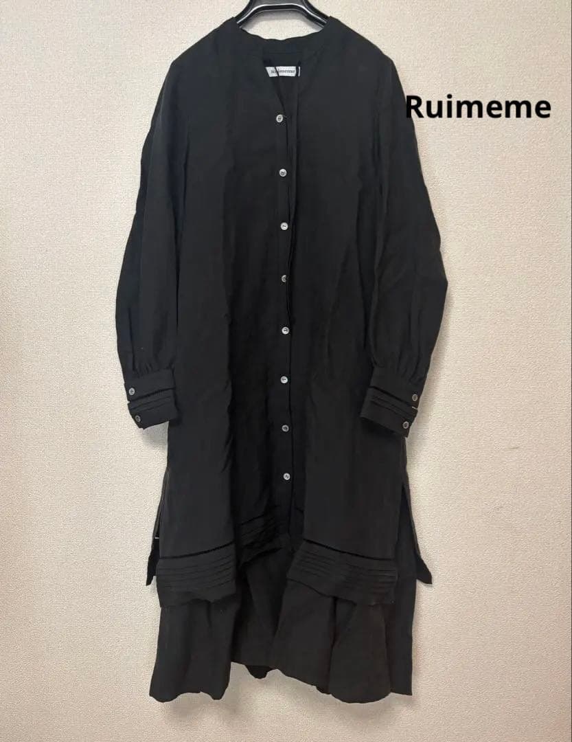 ruimeme リネンワンピース　21034005 overlap dress