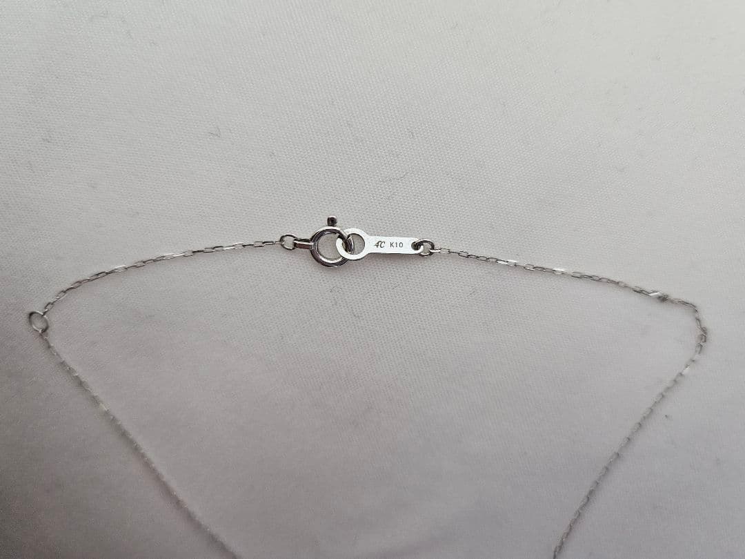 4°c ネックレス　K10 アクセサリー・腕時計 ネックレス