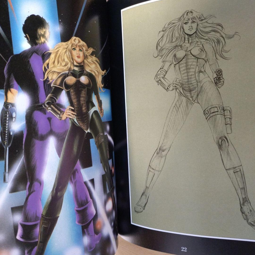 『COBRA GIRLS』コブラ　画集　イラスト集　寺沢武一　ポスター付き