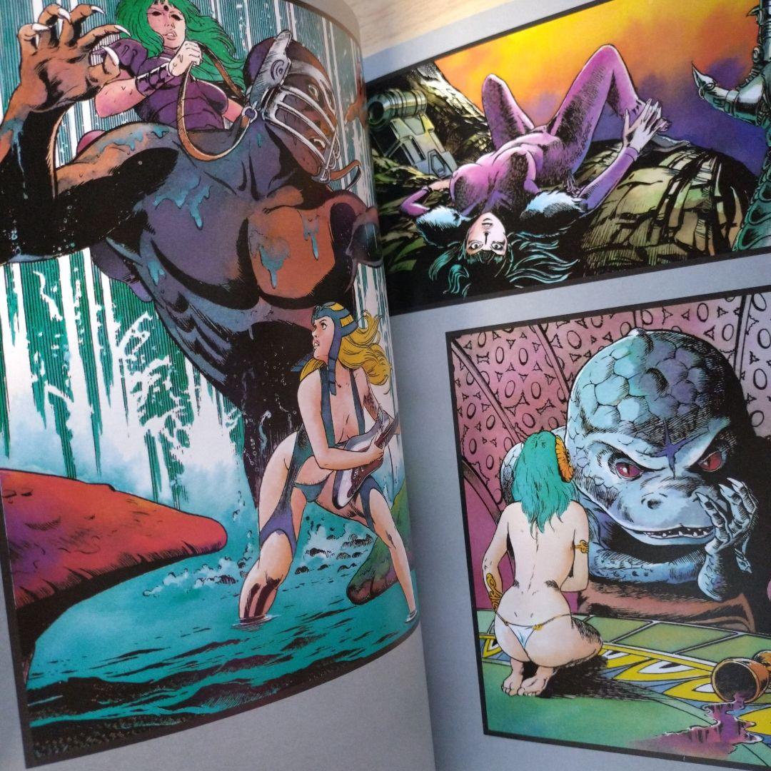 『COBRA GIRLS』コブラ　画集　イラスト集　寺沢武一　ポスター付き