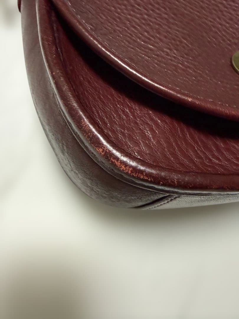 ゆべし×Dakotaショルダーバッグ トゥルネ　ワイン