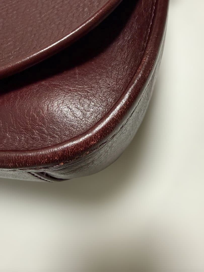 ゆべし×Dakotaショルダーバッグ トゥルネ　ワイン