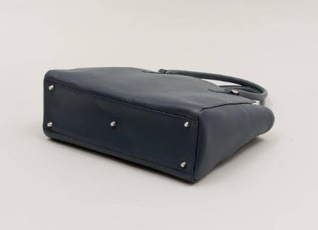 新品★ビジネスレザーファクトリー ビジネストートバッグ トラピゾイド ベージュ