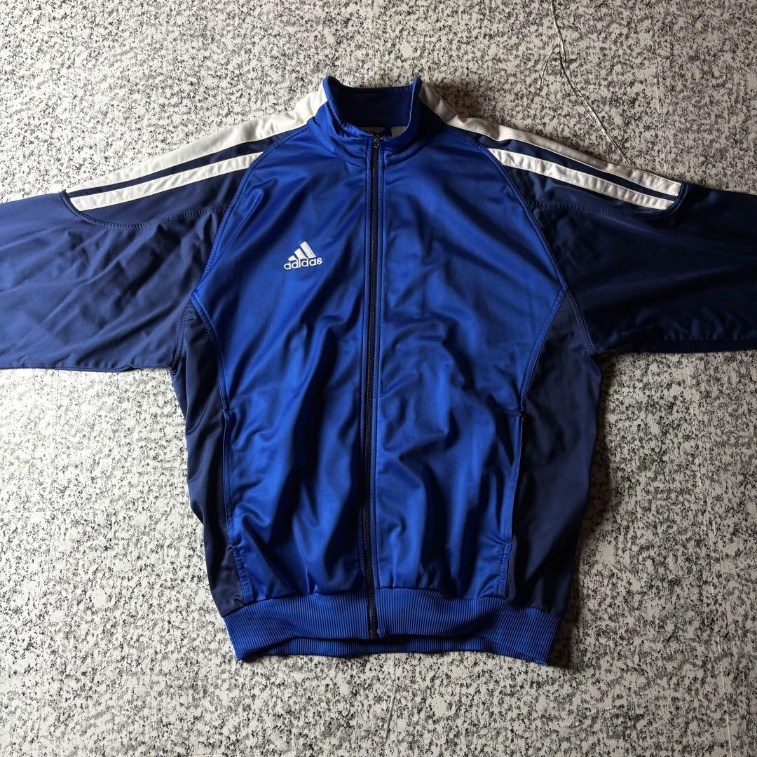 90sオールド アディダス　ビッグシルエット　トラックジャケット　ジャージ