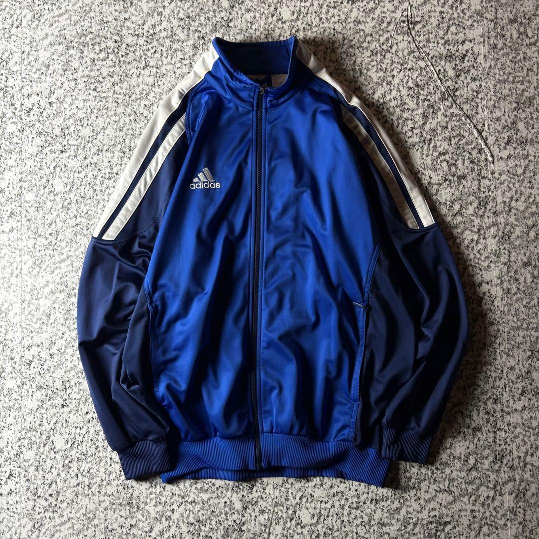 90sオールド アディダス　ビッグシルエット　トラックジャケット　ジャージ