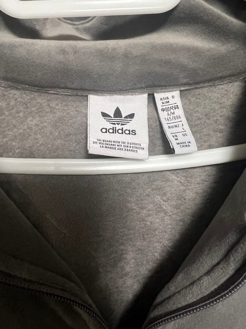 adidas グレー トレーナー・スウェット (上下セット)ジャージ