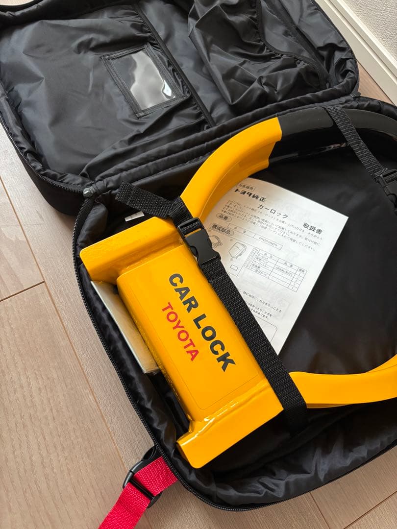 TOYOTAトヨタ純正カーロック タイヤロック