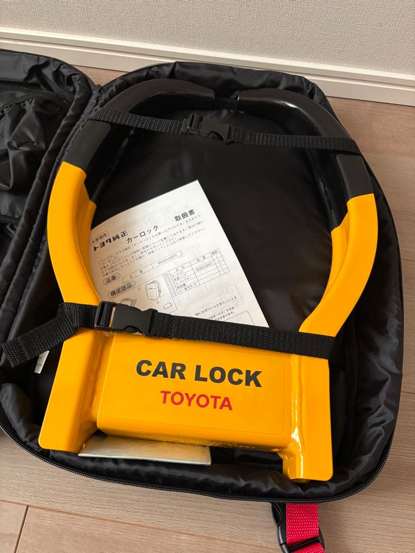 TOYOTAトヨタ純正カーロック タイヤロック