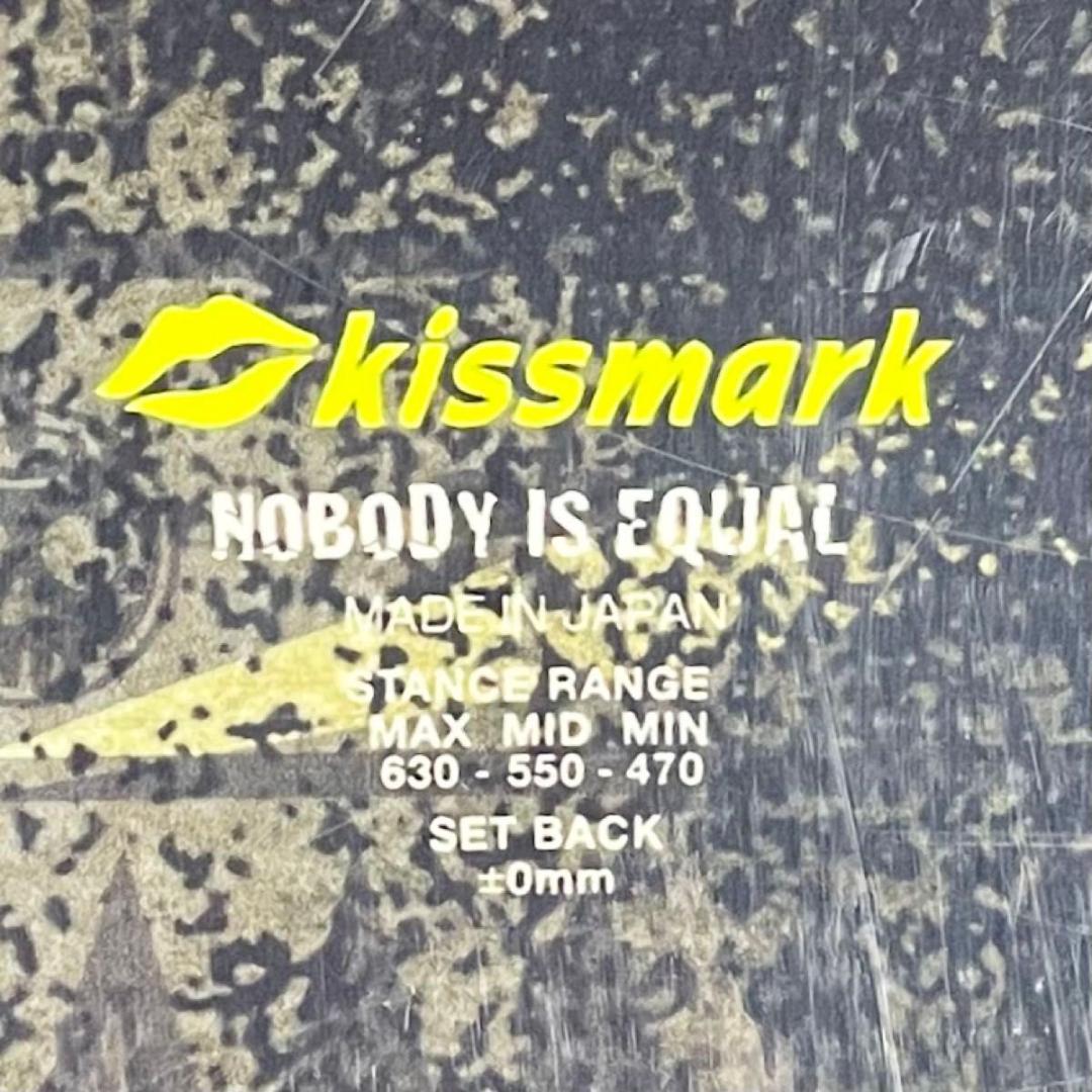 スノーボードセット キスマーク CITYCORALROCKER 2点 155cm